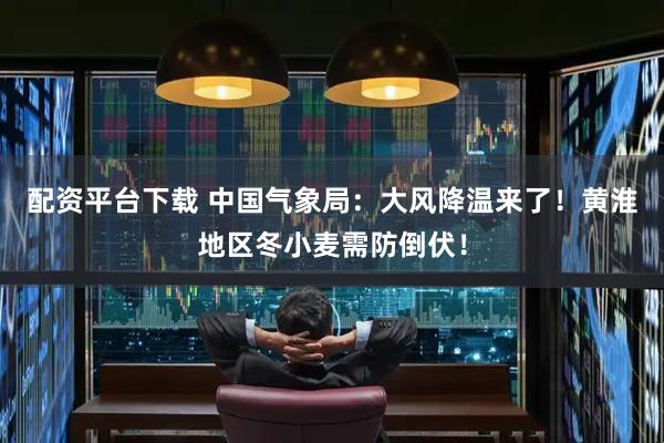 配资平台下载 中国气象局：大风降温来了！黄淮地区冬小麦需防倒伏！